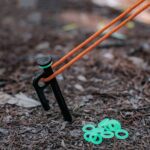 Anillo de advertencia reflectante de silicona multifuncional para círculo luminoso de uñas para acampar al aire libre de 100 piezas, Luminous Circle - Imagen 2