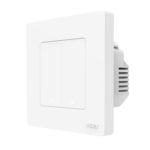 Tuya ZigBee Smart Single-fire Zero-fire Sharing Timing Voice Wall Switch Enchufe de la UE, estilo:, 2 Ways (White)