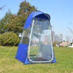 ZL8801 Sombrilla plegable individual para pesca al aire libre a prueba de lluvia con puertas dobles, ZL8801 (Green), ZL8801 (Blue), ZL8801 (Camouflage), ZL8801 (Orange)