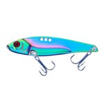 HENGJIA VIB056 colorido VIB cebo falso capa de natación completa hoja de Metal pez Luya cebo, 3G