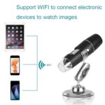 50X-1000X Conexión WIFI inalámbrica Luz LED Microscopio digital portátil, W05-Z11054 - Imagen 4