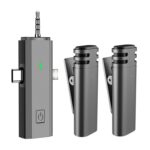S17 Wireless 3 en 1 Lavalier MIC para altavoz de cámara SLR de teléfono, especificaciones:, 1 Drag Two