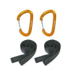 XINDA 2m Hamaca Sling + Juego de hebilla rápida Correa de cuerda oscilante
