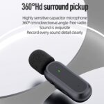 Micrófono lavalier inalámbrico con caja de carga Micrófono de grabación de video con reducción de ruido, especificaciones:, K61 One To One Type-C Interface - Imagen 3
