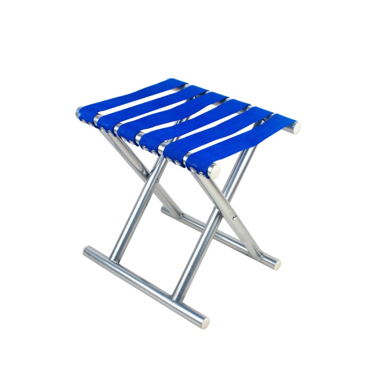 TBD0603461401.jpg Silla plegable de tubo de metal para exteriores, taburete de pesca, taburete portátil para acampar, Medium (25.5cm) Random Color - Imagen 1