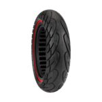 Para Ninebot Max G30 10 X 2.5 pulgadas (60/70-6.5) Neumático de caucho sólido para scooter, 10 X 2.5 Inch Red Line - Imagen 3
