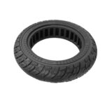 Para Ninebot Max G30 10 X 2.5 pulgadas (60/70-6.5) Neumático de caucho sólido para scooter, 10 X 2.5 Inch Black - Imagen 3