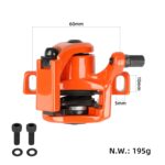 Para Xiaomi Electric Scooter 3/ 4 Pro pinzas de freno de disco de rueda trasera, Disc Brake  (Blue) - Imagen 4