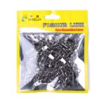 HENGJIA SS007 50 unids/bolsa conector B-pin 8 formas accesorios de bucle giratorio, 10+2B (30mm) - Imagen 2