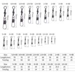 HENGJIA SS007 50 unids/bolsa conector B-pin 8 formas accesorios de bucle giratorio, 12+1B (25.5mm) - Imagen 3