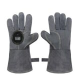 Guantes de barbacoa para campamento al aire libre Guantes aislantes resistentes a altas temperaturas, 2417