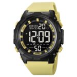 SKMEI 1845 Reloj deportivo multifuncional impermeable para exteriores con esfera grande para hombres