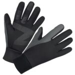Guantes de ciclismo cálidos para deportes al aire libre impermeables antideslizantes con pantalla táctil, S