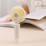 Mini ventilador de mano M9 Ventilador de escritorio con carga USB para exteriores, 800mAh - Imagen 4