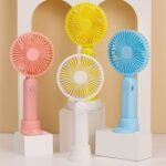 Mini ventilador de mano M9 Ventilador de escritorio con carga USB para exteriores, 1500mAh - Imagen 2