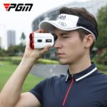 Telescopio de medidor de distancia láser de golf a prueba de agua PGM JQ015 IP54, distancia de medición: 400 m, Measuring Distance: 600m(White)