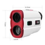 Telescopio de medidor de distancia láser de golf a prueba de agua PGM JQ015 IP54, distancia de medición: 400 m, Measuring Distance: 600m(White) - Imagen 2