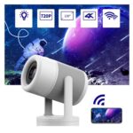 Proyector J1 1280 X 720P WiFi 6 Sistema Android 11 Admite Duplicación de Pantalla, EU Plug - Imagen 2
