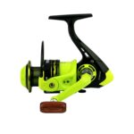 Rueda giratoria Taza de alambre de metal Rueda de pesca, YUMOSHI OE4000 (Green) - Imagen 4
