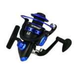 Carrete de pesca Spinning Carrete de metal fuerte Carrete de pescado de mar de alta velocidad, YUMOSHI BK7000