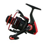 Carrete de pesca giratorio con cabeza de metal, YUMOSHI DM5000