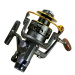 Carrete de pesca con freno delantero y trasero de cabeza metálica de descarga doble, YUMOSHI MG60 - Imagen 2
