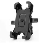 Soporte de navegación a prueba de golpes para bicicleta eléctrica, motocicleta, bicicleta, Black For Handlebar