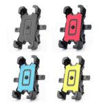 Soporte de navegación a prueba de golpes para bicicleta eléctrica, motocicleta, bicicleta, Black For Handlebar - Imagen 2