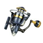 Carrete de pesca giratorio Metal Rocker Metal Cup Reel, YUMOSHI KS3000 - Imagen 3