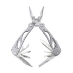 Alicates multifuncionales Cuchillo plegable Herramienta de emergencia para el hogar al aire libre, RDEER RT-2338