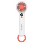 F2302 Mini ventilador de estudiante de oficina USB portátil de mano con gancho, F2302