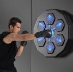 Práctica de boxeo electrónica montada en la pared del entrenador de boxeo de música inteligente Bluetooth