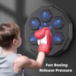 Práctica de boxeo electrónica montada en la pared del entrenador de boxeo de música inteligente Bluetooth - Imagen 3