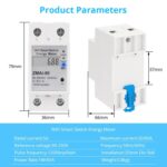 ZMAi-90 Wifi Smart Switch Medidor de energía Soporte Tuya Smart Life APP Funciona con Alexa Google - Imagen 3