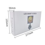 Pantalla LED dinámica con emoticono Bluetooth para coche, interfaz USB de 5 V - Imagen 3