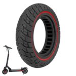 Patinete eléctrico todoterreno de 10 pulgadas, 10x2,5, neumático sólido antideslizante, ranura de 37mm