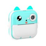 Cámara instantánea para niños Mini impresora térmica HD Video Foto Cámara digital, Standard  Blue