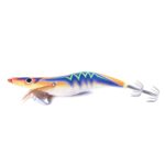 HENGJIA, 14cm, 20g, luz nocturna, camarón de madera, cebo falso, anzuelo de calamar, cebo Luya, 2