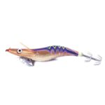 HENGJIA, 14cm, 20g, luz nocturna, camarón de madera, cebo falso, anzuelo de calamar, cebo Luya, 7
