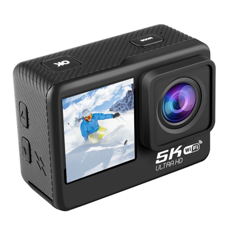 TBD0603867803.jpg 5K / 30FPS WIFI HD Anti-Shake Remote Touch Dual-Screen IP68 Cámara deportiva a prueba de agua, 5K Camera+128G Card - Imagen 1