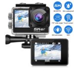 5K / 30FPS WIFI HD Anti-Shake Remote Touch Dual-Screen IP68 Cámara deportiva a prueba de agua, 5K - Imagen 4