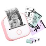 Phomemo T02 caja de regalo teléfono Bluetooth Mini impresora foto impresora térmica familia estudiante pregunta incorrecta impresora, Gift Box