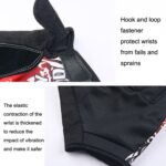 1 par de guantes de medio dedo para deportes al aire libre ligeros y transpirables de verano antideslizantes - Imagen 4
