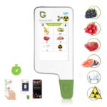 Detector ambiental de radiación Nuclear de calidad del agua y nitrato de alimentos Greentest ECO6T con temporizador, enchufe de la UE