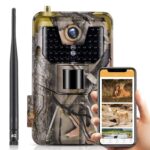 Cámara de caza de 36MP 4K 4G con control remoto de teléfono móvil por aplicación para ver fotos/vídeo en cualquier momento, HC-900Pro