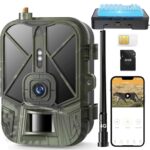 control remoto del teléfono móvil de la cámara al aire libre de la pista de 4K 4G para ver fotos/vídeo en cualquier momento, HC-940Pro-Li - Imagen 3
