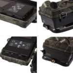 Control remoto del teléfono móvil con aplicación de cámara de caza para exteriores 4K 4G para ver fotos y vídeos en cualquier momento, EU Plug - Imagen 3