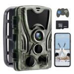 Control remoto de seguimiento al aire libre del teléfono de la aplicación de la cámara de caza 4K para ver fotos/vídeo en cualquier momento, WiFi801Pro - Imagen 3