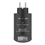 Probador de potencia de enchufe del analizador de circuito BSIDE ASTS, EU Plug