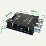 ZK-502MT 50W x 2 2.0 Módulo de tubo de alimentación HIFI digital de audio estéreo Bluetooth - Imagen 3